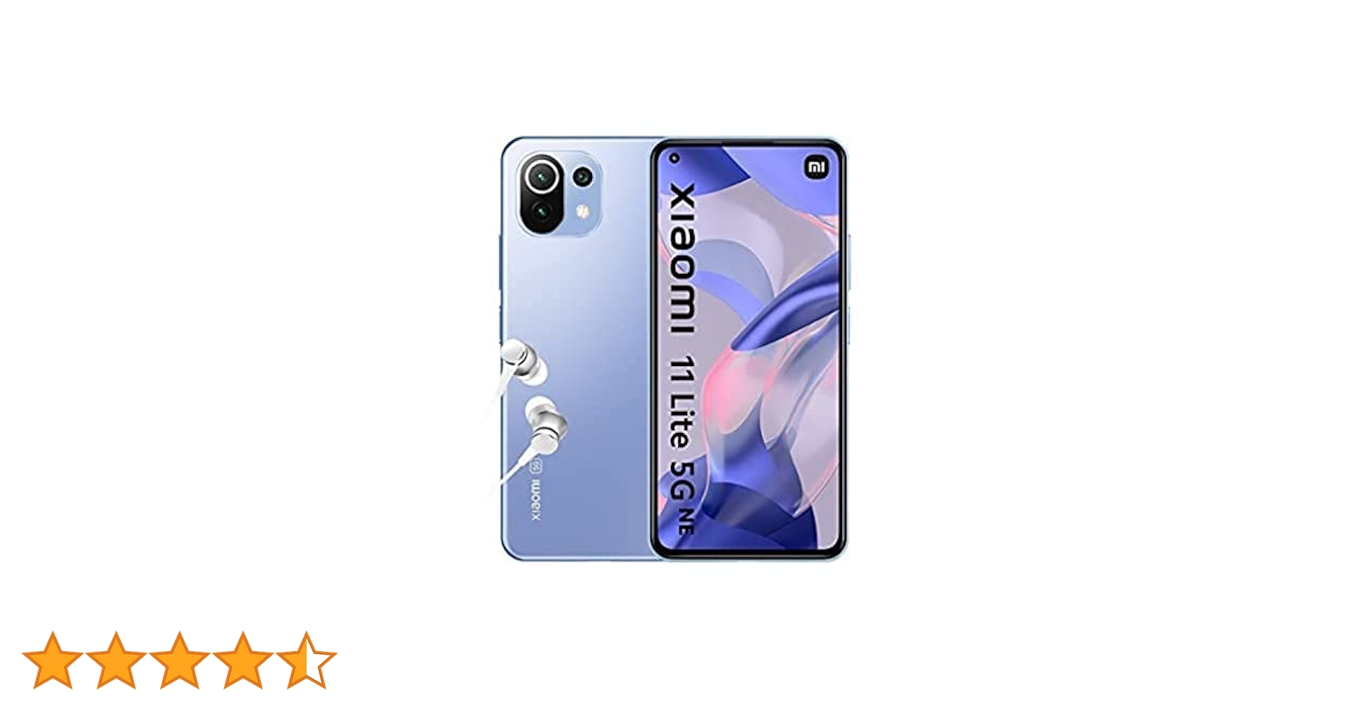 Xiaomi Mi 11 Lite 5G 128GB 青 Xiaomi 11 Lite 5G NE 2109119DG Smartphone, Dual Sim